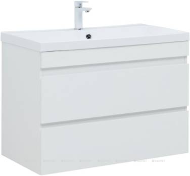 Aquanet Нота New 90 белый глянец без раковины (00335419)