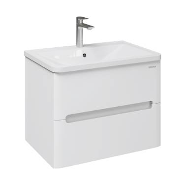 Grossman АДЕЛЬ-НОРМА-70 см с 2-я ящ. белая (ум. Aдель-70) (107017)