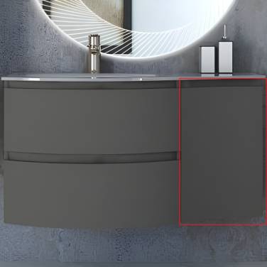 Cezares Vague 34 R 54906 Grigio talpa opaco