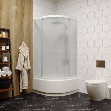 Parly ZF80 с поддоном (80х80х195)