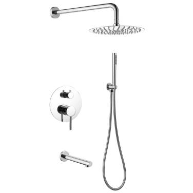 Abber Emotion AF8817 скрытого монтажа с изливом, хром