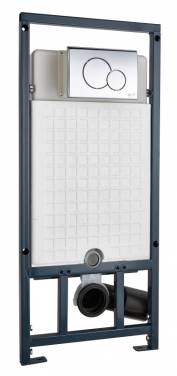 WeltWasser MARBERG 507 + RD с круглой кнопкой цвета хром