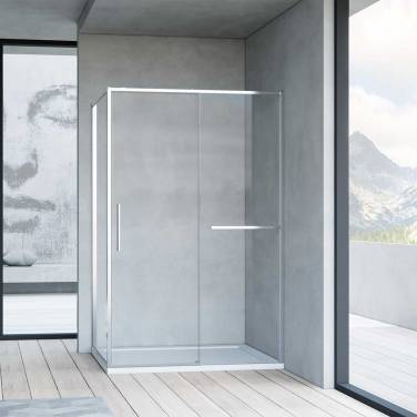 Vincea Slim Soft VSR-1SS9012CL, 1200*900, хром, стекло прозрачное