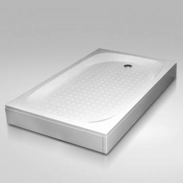 RGW LUX/TN /Прямоуг Ø60  (FW5-8) (открыт.)/90*100*3,5 (сифон, экраны приобретаются отдельно)