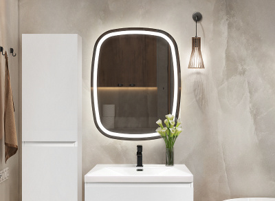 Cezares Molveno 100 CZR-SPC-MOLVENO-1000-800-MOV с подсветкой с сенсорным выключателем и датчиком движения