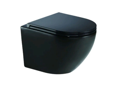 Унитаз с инсталляцией WeltWasser MARBERG 410 + MERZBACH 043 GL-BL + MAR 410 SE MT-BL