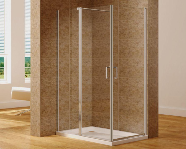 Aquanet Cinetic 120х90,прозрачное стекло (AE12-N-120H190U-CT + AE12-N-90H190U-CT) без поддона
