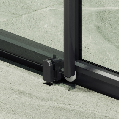 MaybahGlass раздвижная,6 мм , Стекло Бесцветное,1950*1500 (MGD-1277-6)