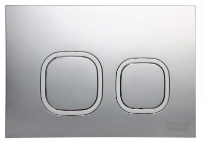 WeltWasser AMBERG 497 ST + CR с кнопкой цвета хром