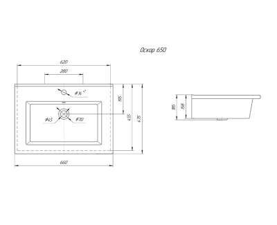 Grossman ОСКАР 65 мебельная