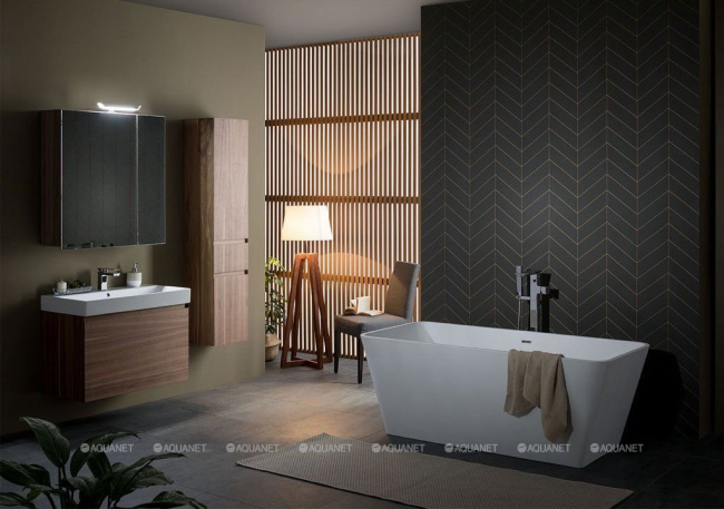 Aquanet Нью Йорк 85 цв.шпон орех (203954)