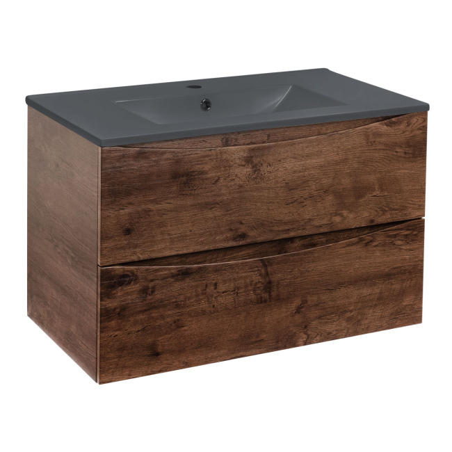 Vincea Mia 750 подвесная, 2 выкатных ящика soft close, R.Wood
