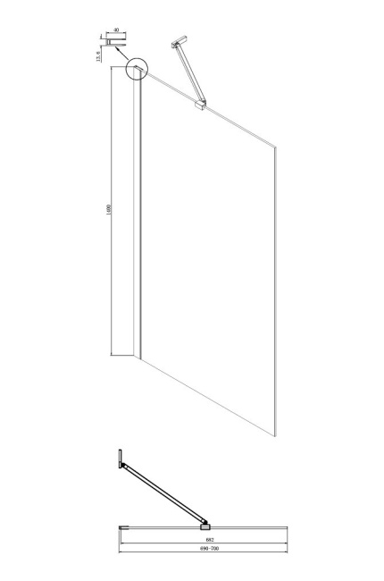 Ambassador Bath Screens 16041206