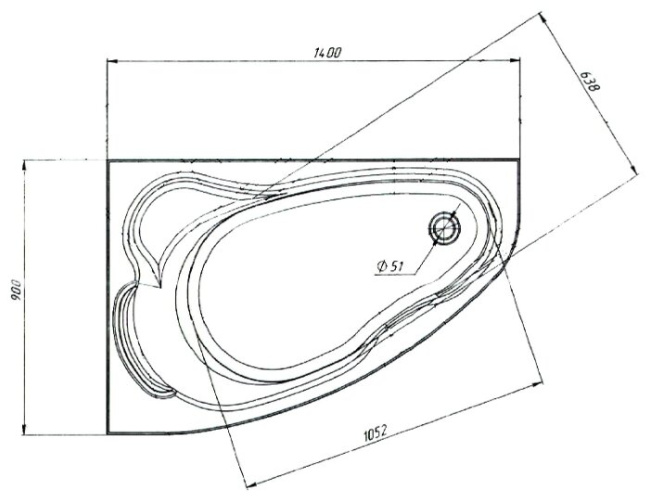 1Marka "Lil" 140*90 L