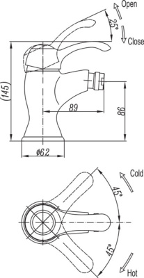 Cezares Lira LIRA-C-BS1-03 с донным клапаном