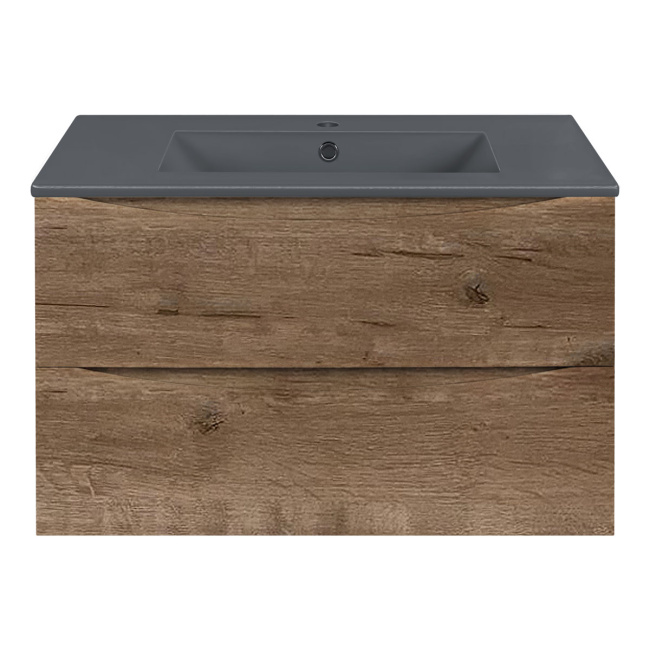 Vincea Mia 750 подвесная, 2 выкатных ящика soft close, V.Oak