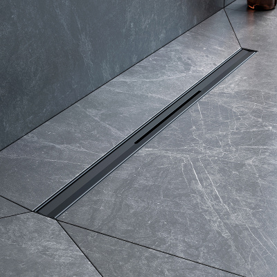 Am.Pm MasterFlow 60 W01SC-S11-060-05BM с Черной матовой решеткой Slim line