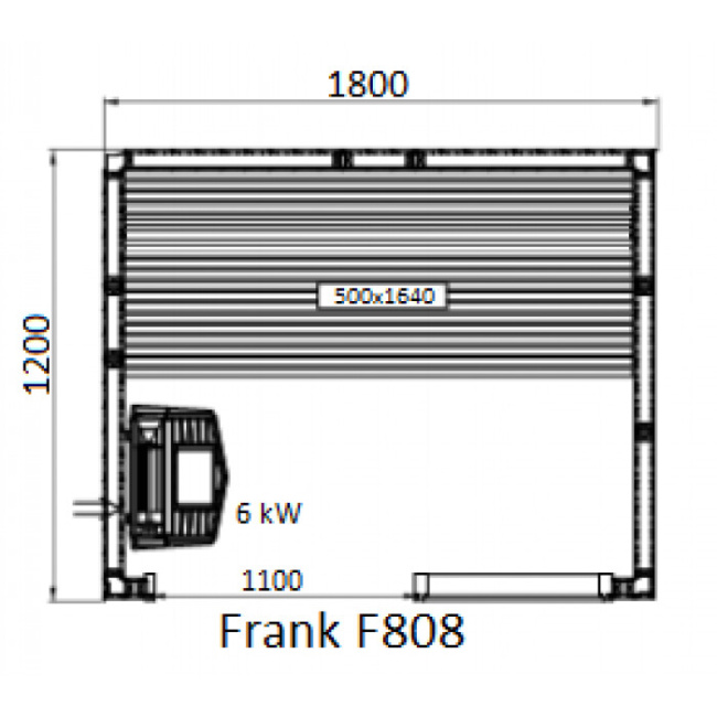 Frank F 806 (160x120x210) Липа Экстра