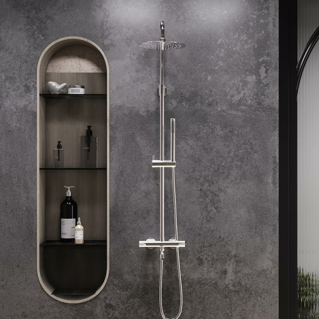 Damixa Scandinavian Pure 936810000 с термостатом Хром