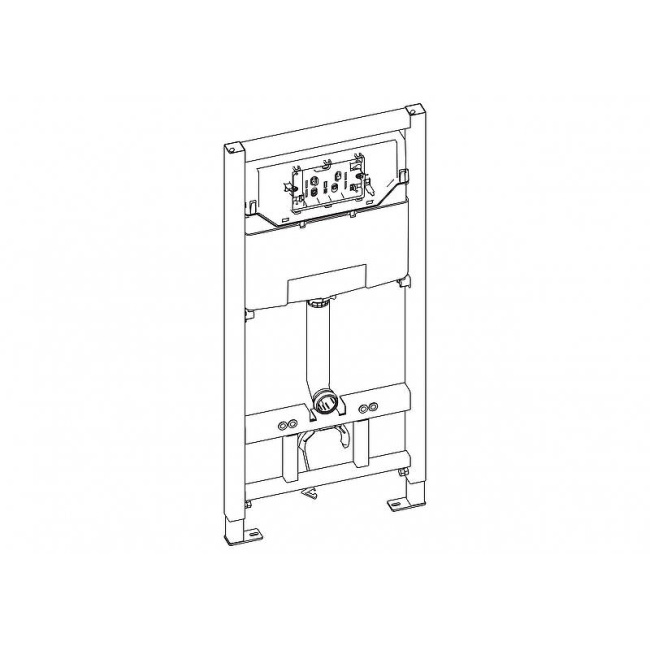 BelBagno BB001-120/BB014-SR-BIANCO с Белой клавишей смыва