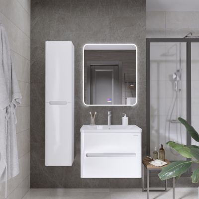 Grossman АДЕЛЬ-НОРМА-70 см с 2-я ящ. белая (ум. Aдель-70) (107017)