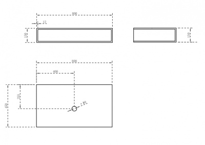 Abber Stein AS1612 подвесная, белая матовая
