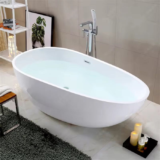 Ceruttispa MIMI160 (1600x750x560) отдельностоящая, белая, со сливом-переливом