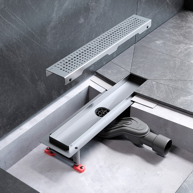 Am.Pm MasterFlow 40 W01SC-P11-040-01SB с решеткой Хром матовый Cut Gradient