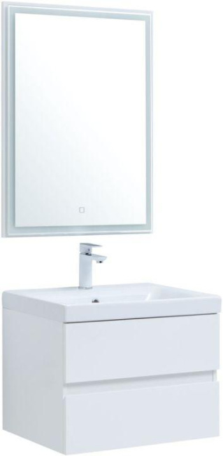 Aquanet Беркли 60 белый глянец (2 ящика)