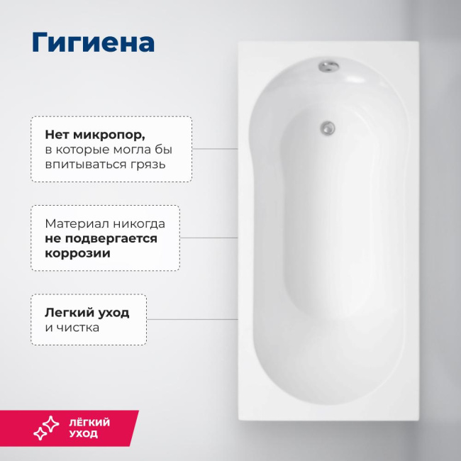Aquanet Light 160x70 (с каркасом)