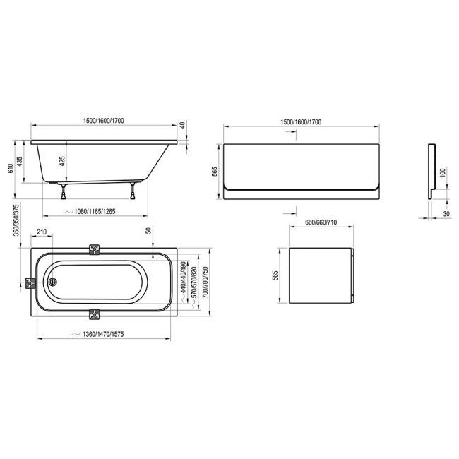 Ravak Chrome 150