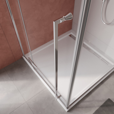 CEZARES LINER LINER-A-1-100-C-Cr-R хром глянцевый без поддона