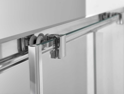 Vincea Rapid VSS-3R90/10CL, (900-1000)x(900-1000), хром, стекло прозрачное без поддона