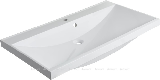 Aquanet Нота New 90 белый глянец без раковины (00335419)