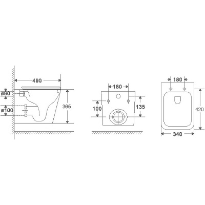 Унитаз с инсталляцией WeltWasser BAMBERG 545+GELBACH 043 MT-WT+BAMBERG WT белый матовый/кнопка белая, безободковый, с крышкой микролифт, слив торнадо
