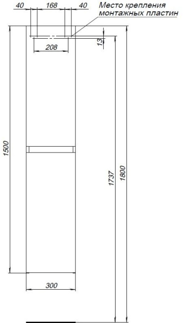 Aquanet Нота New 30 дуб веллингтон табак (00334195)