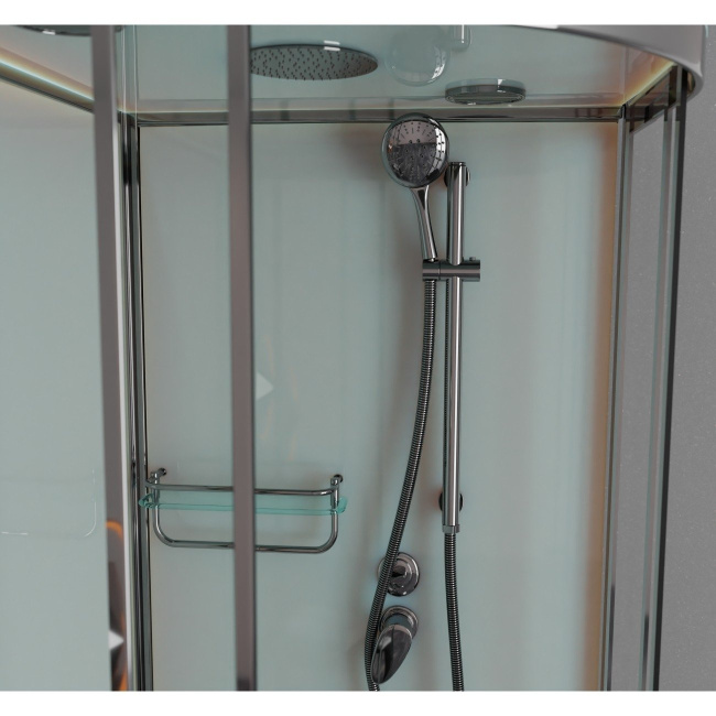 Frank F408 М Brilliant низкий поддон матовое стекло