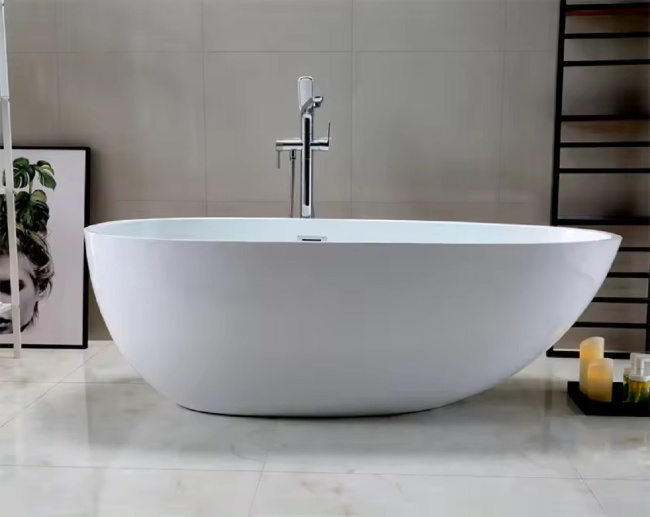 Ceruttispa MIMI160 (1600x750x560) отдельностоящая, белая, со сливом-переливом