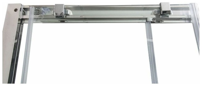 Aquanet Delta Cube NPE1142 100x100, прозрачное стекло без поддона