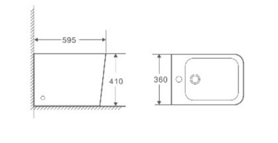 WeltWasser GELBACH 003 MT-BL черный матовый