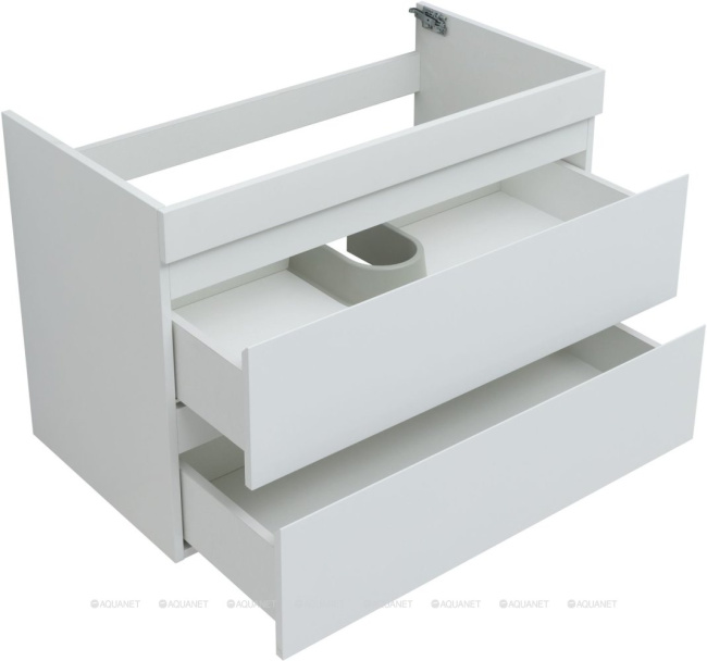 Aquanet Нота New 90 белый глянец без раковины (00335419)