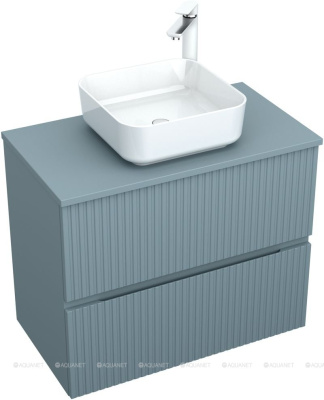 Aquanet Джейн 80 (с отв. под смеситель) цв.мисти грин (313329)