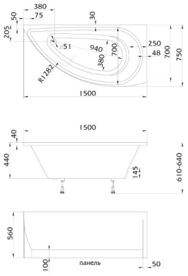 1Marka "PICCOLO" 150*75 L