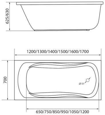 1Marka "CLASSIC" 120х70 А