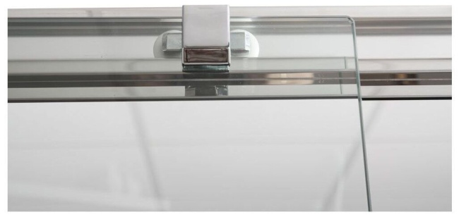 Aquanet Delta NPE1131 120x80, прозрачное стекло без поддона