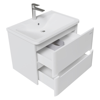 Grossman АДЕЛЬ-НОРМА-70 см с 2-я ящ. белая (ум. Aдель-70) (107017)