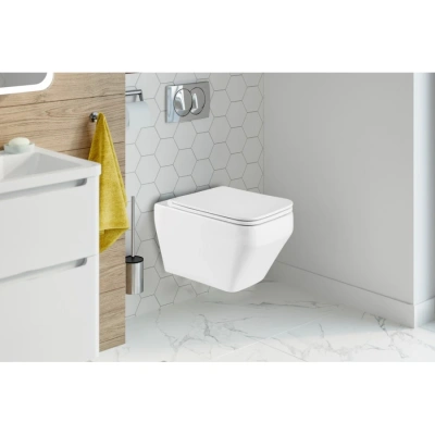 Комплект Weltwasser 10000011679 подвесной унитаз Hofbach 041 GL-WT + инсталляция Marberg 410 + кнопка MAR SE GL-WT