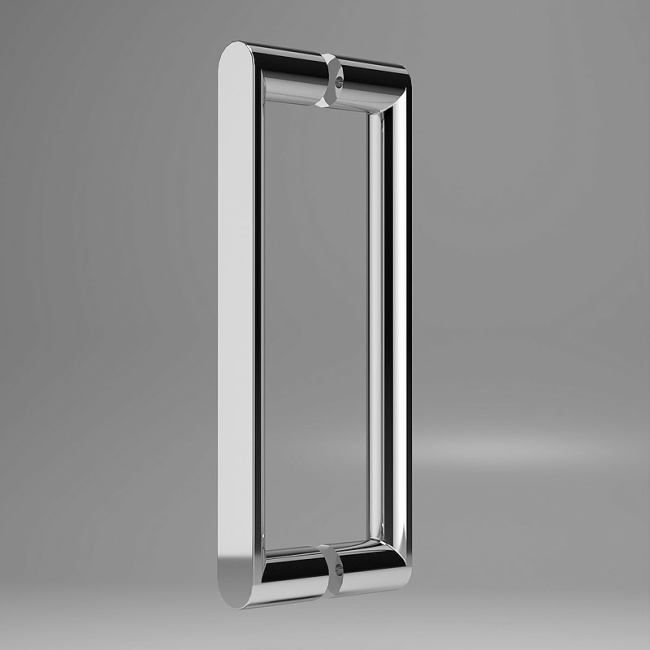 Vincea Dice 110x80 VSR-4D8011CL профиль Хром стекло прозрачное без поддона