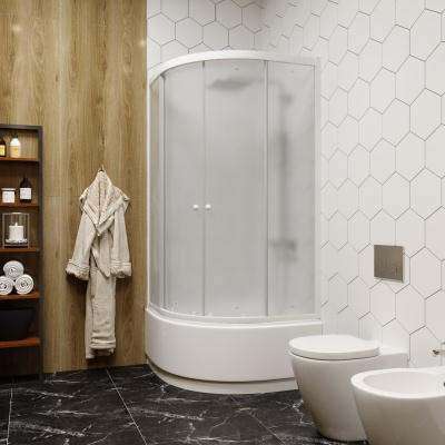 Parly ZF80 с поддоном (80х80х195)