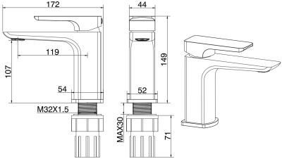 Allen Brau Infinity 5.21001-00 хром